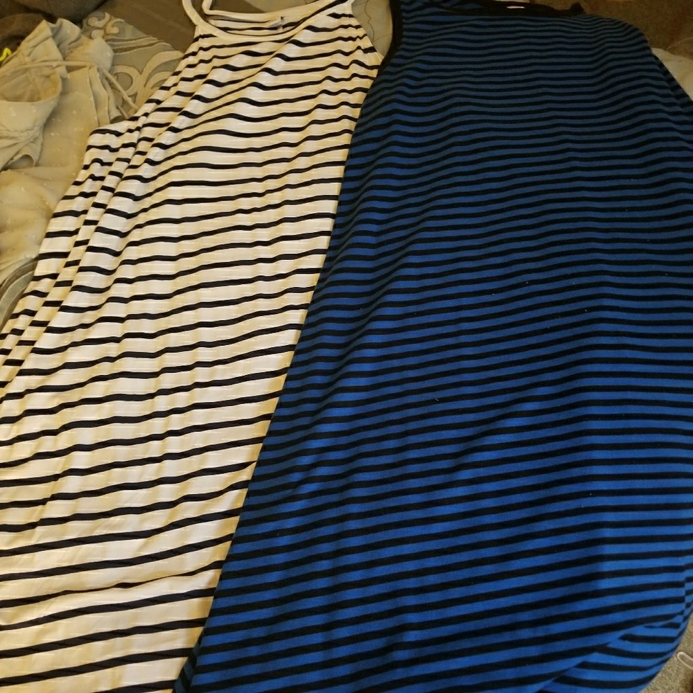 2 old navy swing dresses....